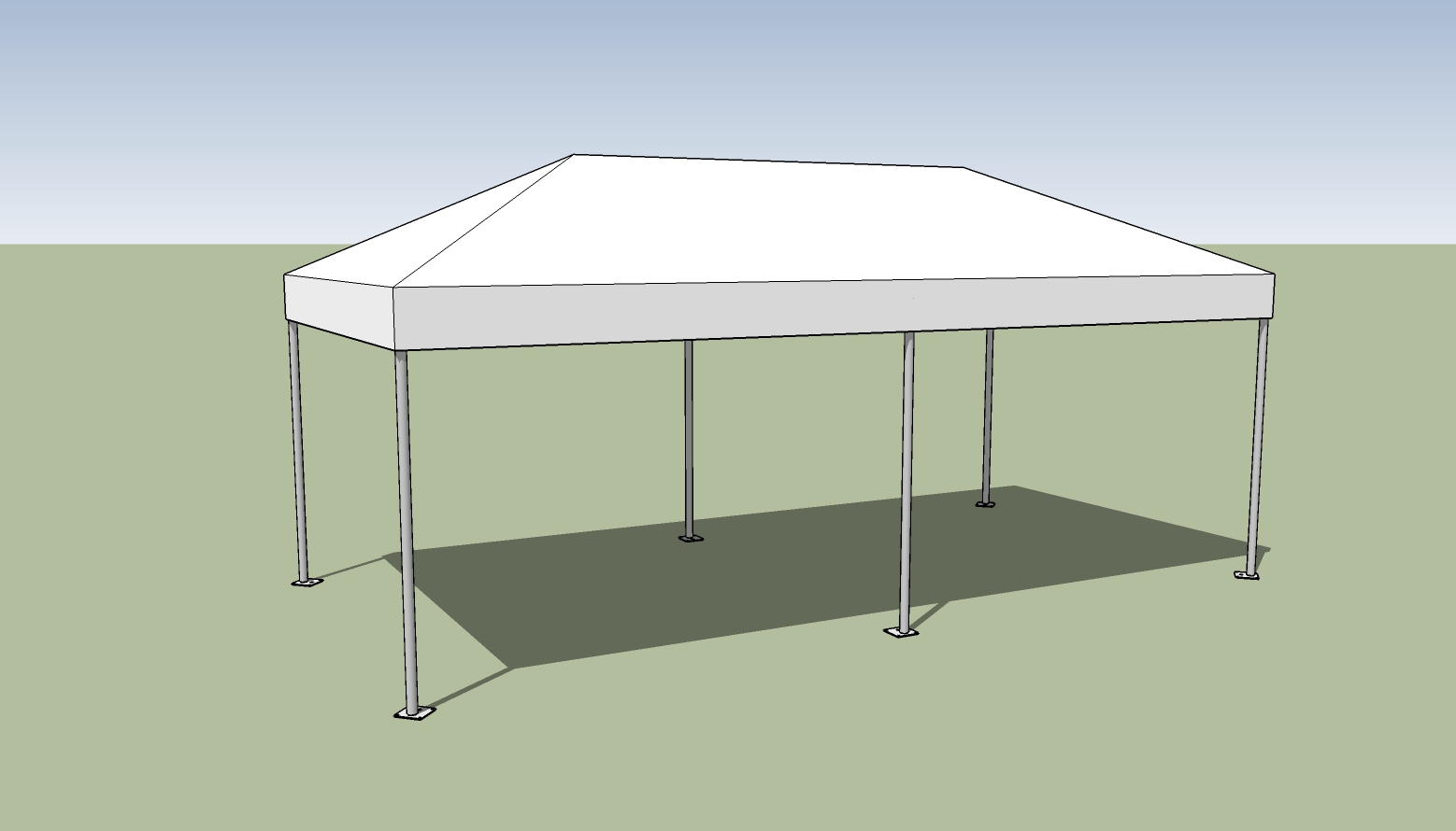 10x20 frame tent